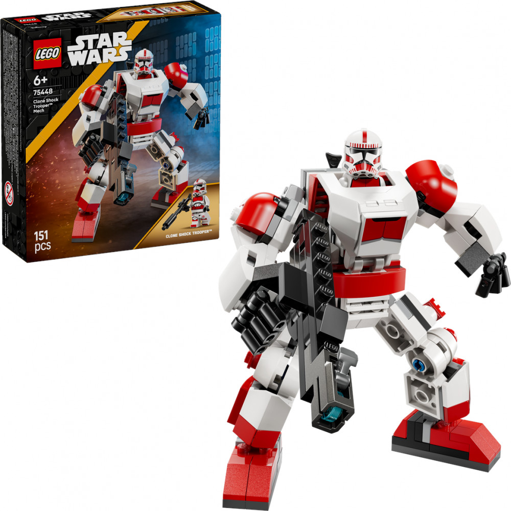 Конструктор Star Wars 75448 Робот клона-штурмовика. Clone Shock Trooper Mech | LEGO Star Wars: Звездные войны | LEGO (ЛЕГО)