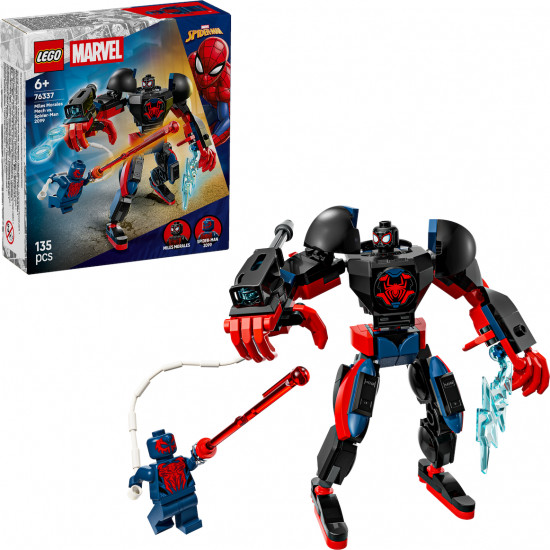 Конструктор LEGO® 76337 Робот Майлза Моралеса против Человека-паука 2099