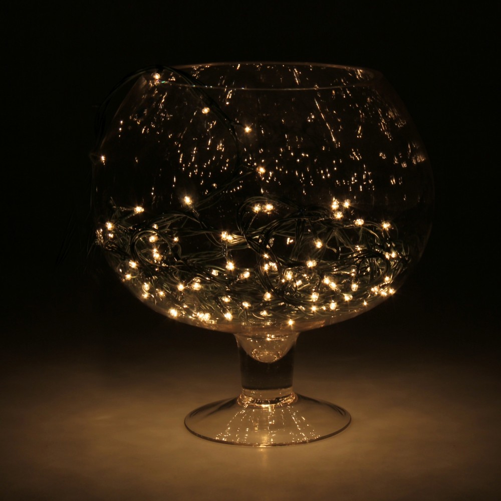 Гирлянда «Метраж» 7 м, 180 ламп, 220V, желтый | Luazon