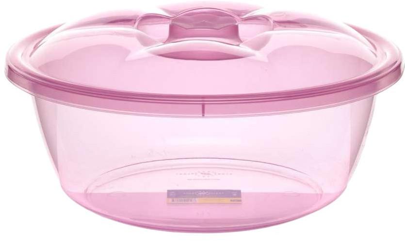 Миска круглая с крышкой | Stars Plast