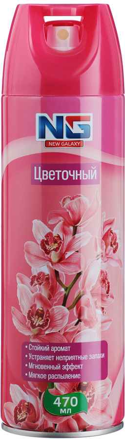 Освежитель воздуха «Цветочный» | New Galaxy