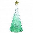 Игрушка световая «Елочка со звездой» 13,5 см, зеленый, 1 LED, мультицвет