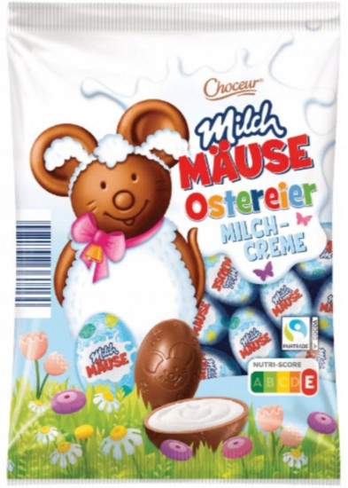 Шоколадные яйца «Milch Mause»