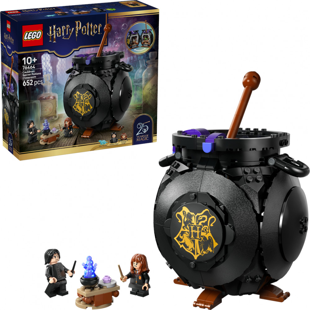 Конструктор Harry Potter 76464 Котел: секретный урок зельеварения. Cauldron: Secret Potions Classroom | LEGO Harry Potter | LEGO (ЛЕГО)