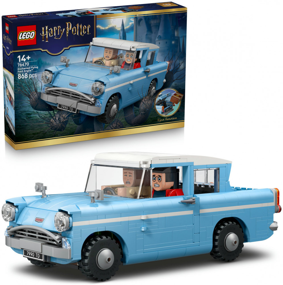 Конструктор Harry Potter 76470 Заколдованный летающий Ford Anglia. Enchanted Flying Ford Anglia | LEGO Harry Potter | LEGO (ЛЕГО)