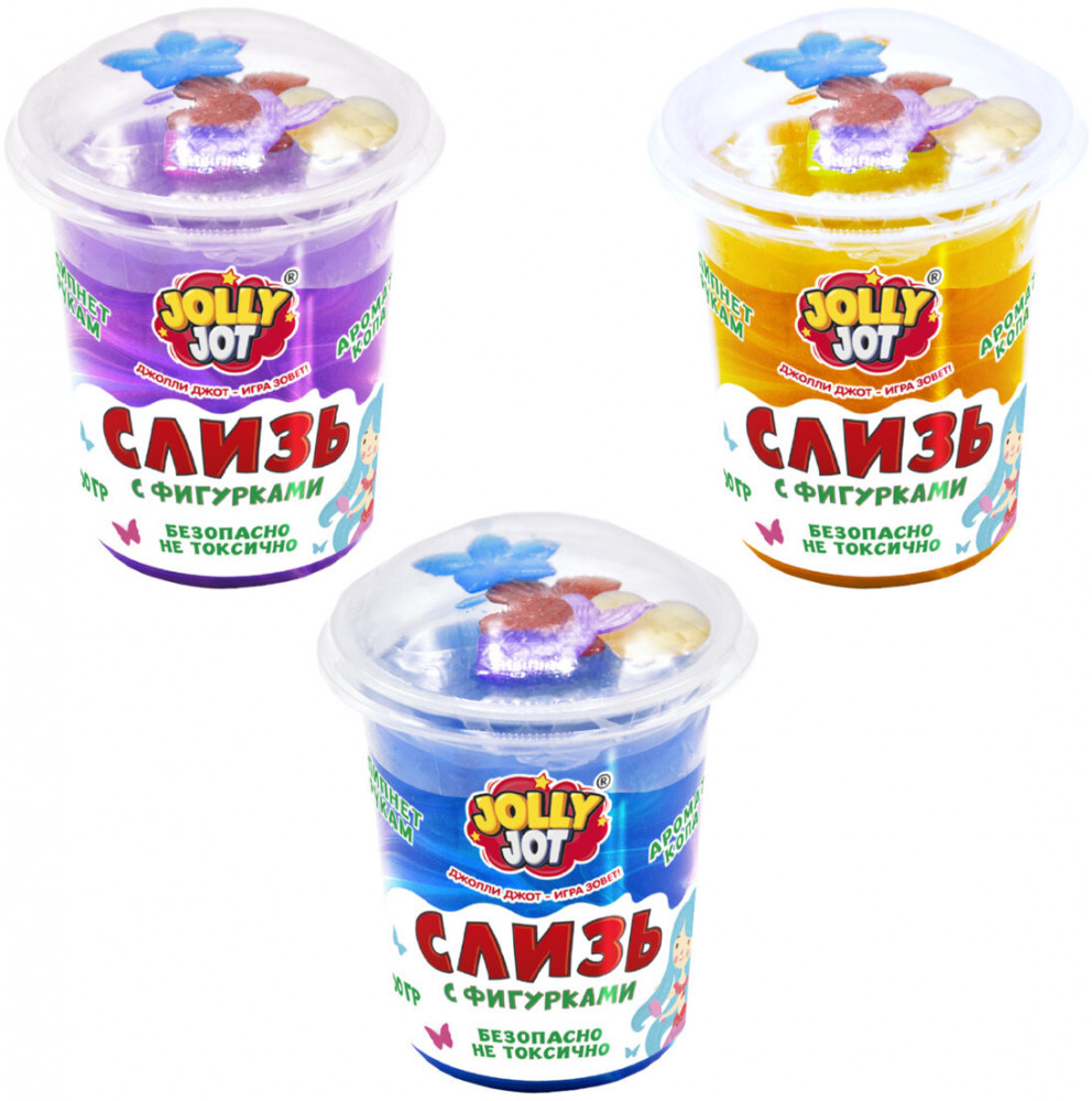Набор слаймов с фигурками | JOLLY JOT