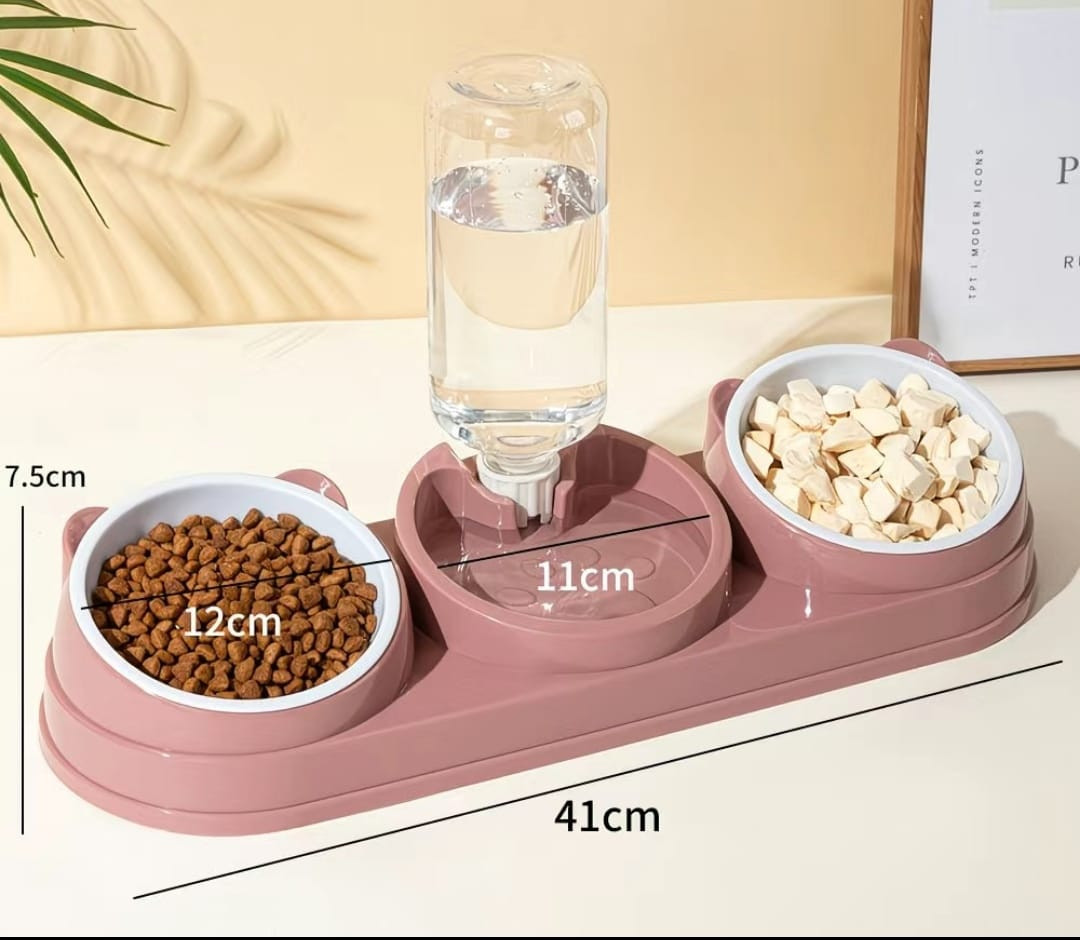 Набор мисок для питомцев с автопоилкой