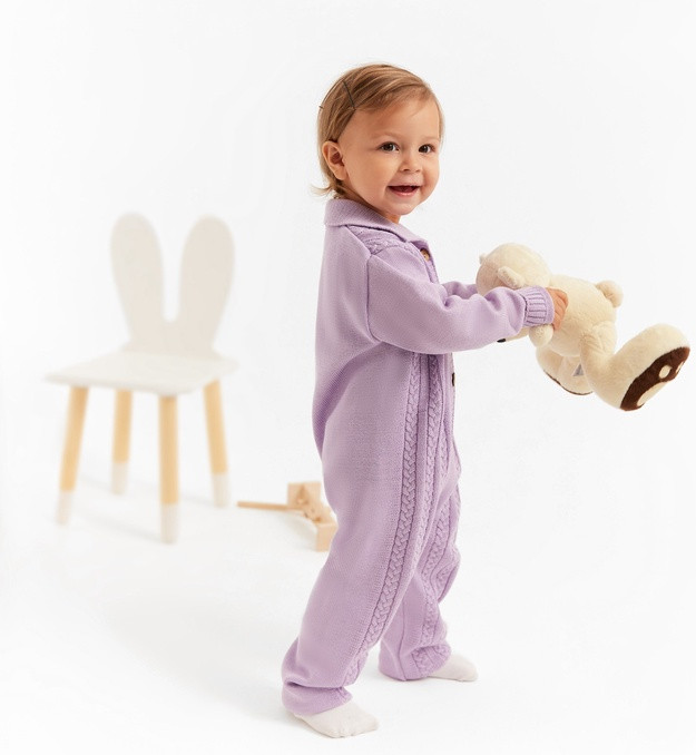 Комбинезон детский вязаный | MINAKU