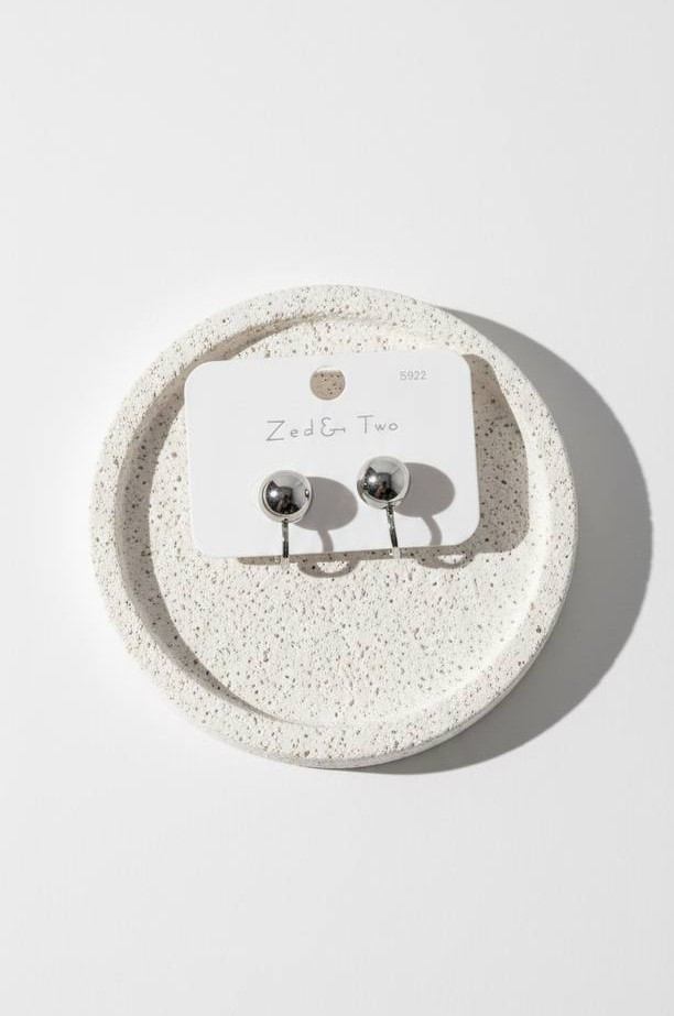 Серьги-клипсы серебряные большие