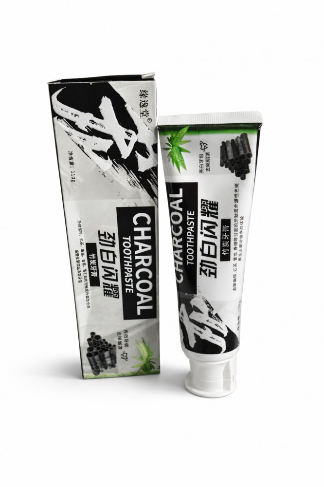 Зубная паста с активированным углём и бамбуком «Charcoal Toothpaste»