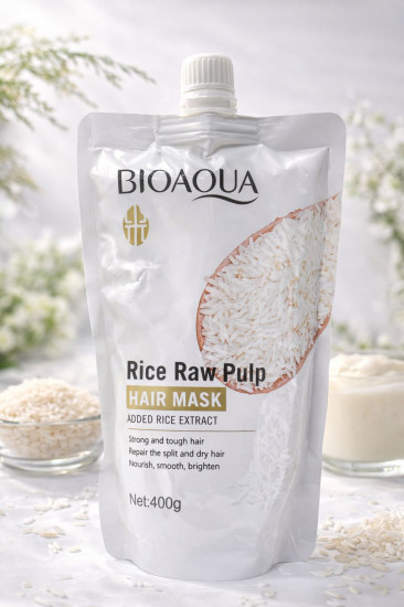 Маска для волос с экстрактом риса «Rice Raw Pulp»