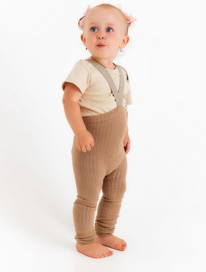 Лосины детские с лямками