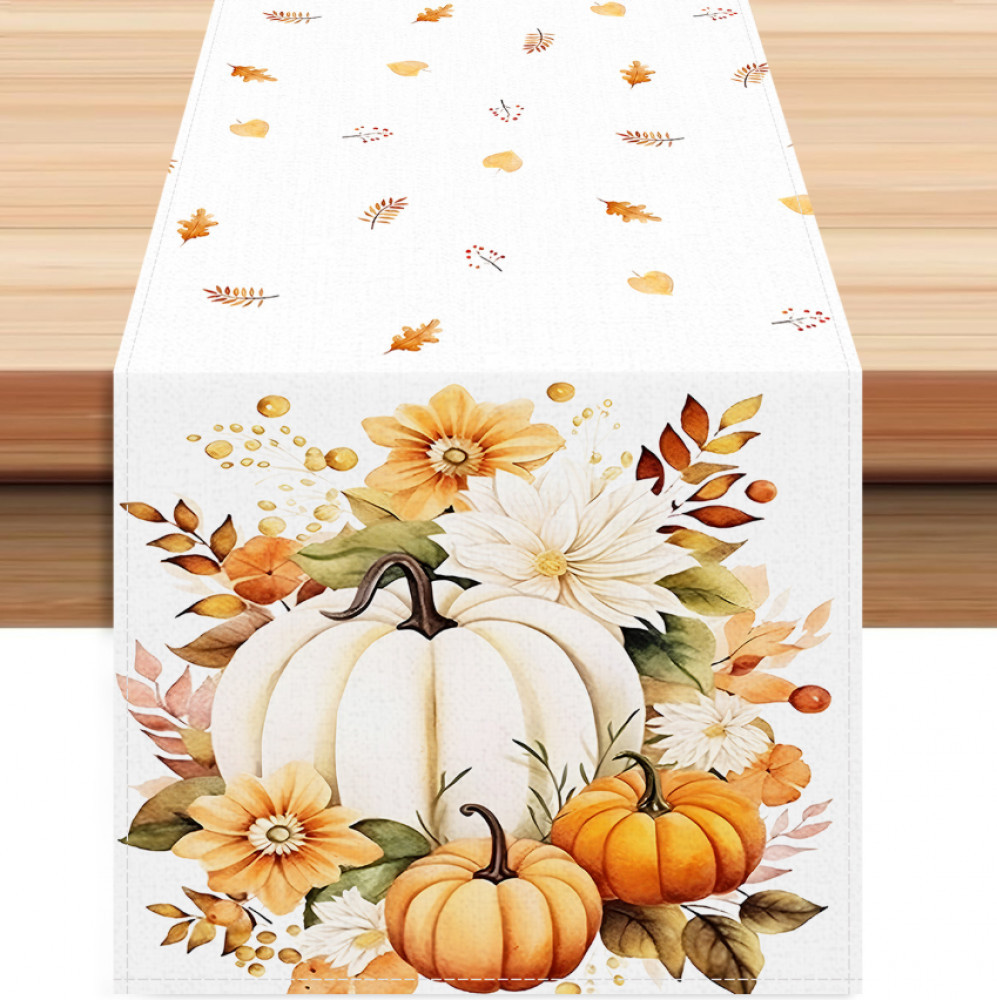 Дорожка на стол «Тыквы»