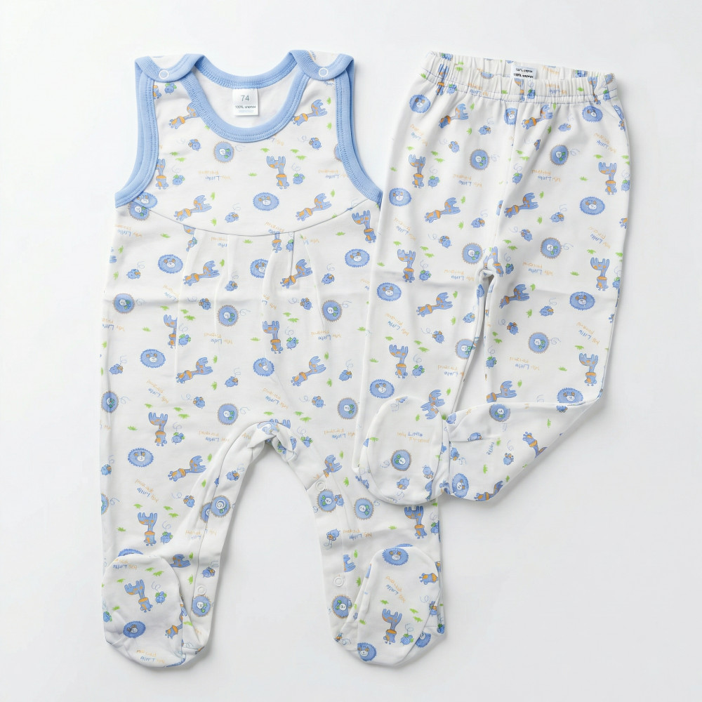 Комплект ползунков «Жираф» | UzCotton