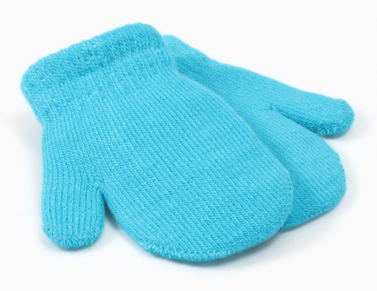 Варежки детские двухслойные