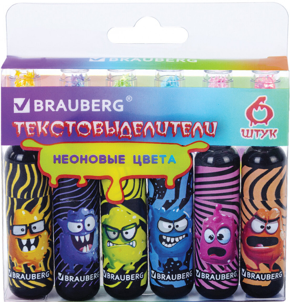 Набор текстовыделителей | Brauberg