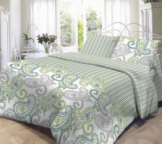 Комплект постельного белья «Оливия» (1,5-спальный, бязь-люкс, 2 наволочки 50х70) | Нежность