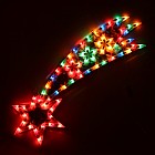 Фигура «Комета», 76х25 см, 68 LED, 220V, мультицвет