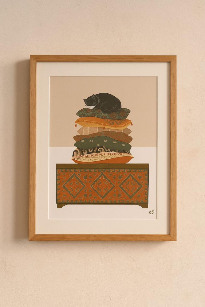 Картина на холсте интерьерная «Mysyq» | BALAMOUR