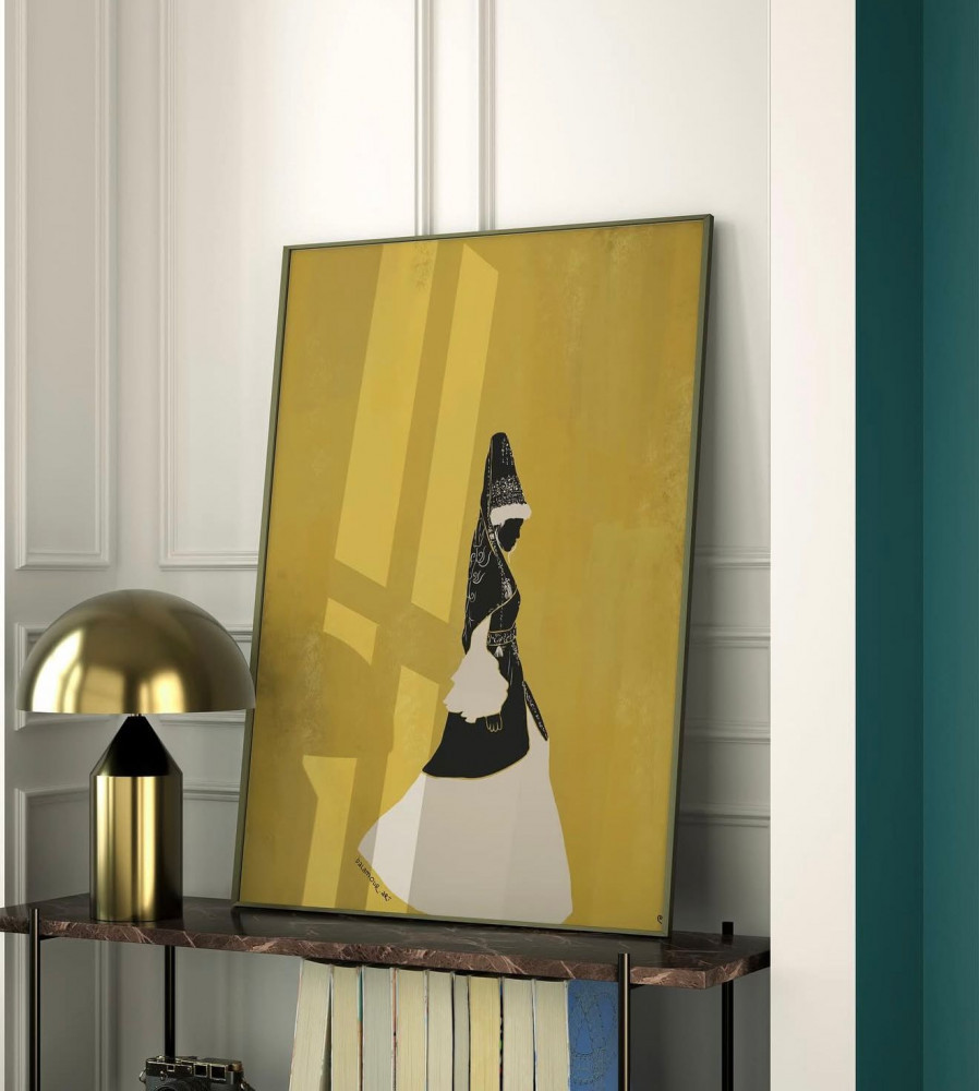 Картина на холсте интерьерная «Ajar» | BALAMOUR