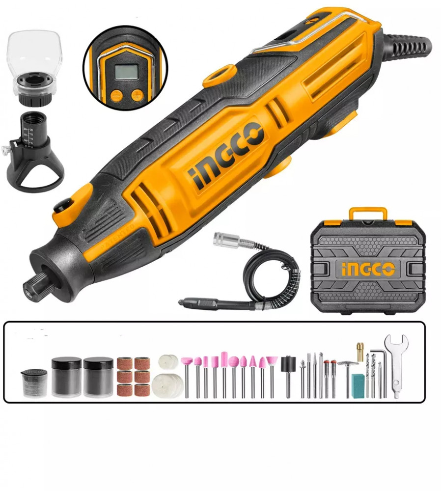 Гравер электрический с гибким валом | INGCO
