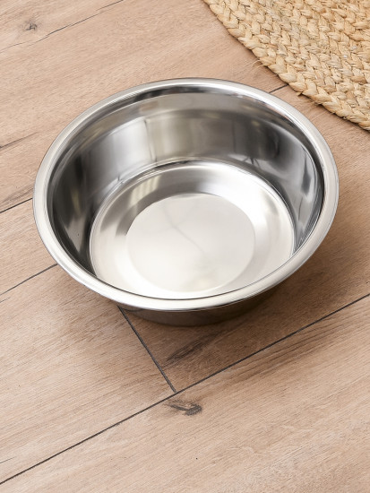 Миска для кошек и собак с прорезиненным дном