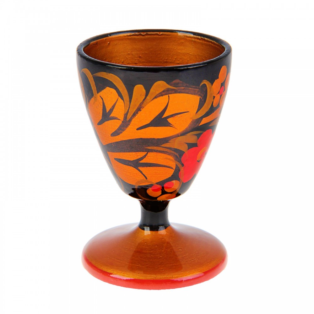 Рюмка маленькая, хохлома | Хохломская роспись