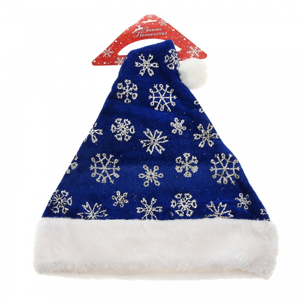 Колпак кант мех 29x40 см «Снегопад»