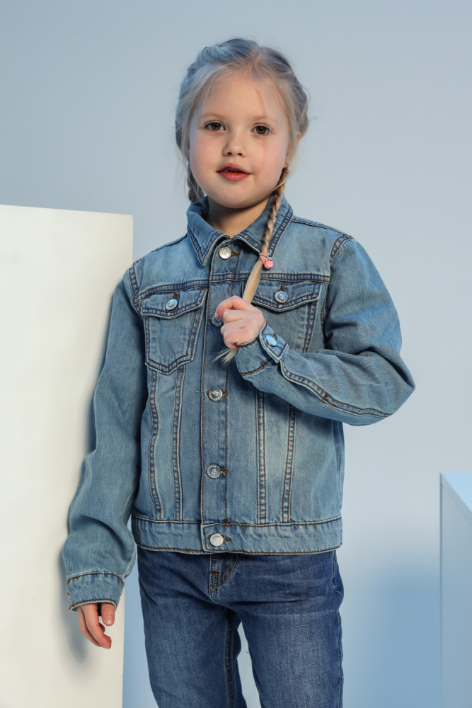 Куртка джинсовая для девочек | Natali