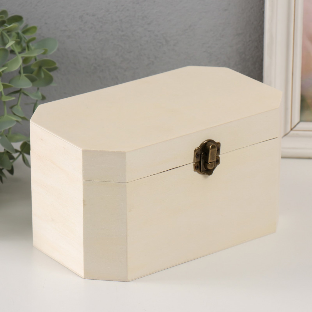 Шкатулка под роспись «Скошенные углы» | ИнтерPresent