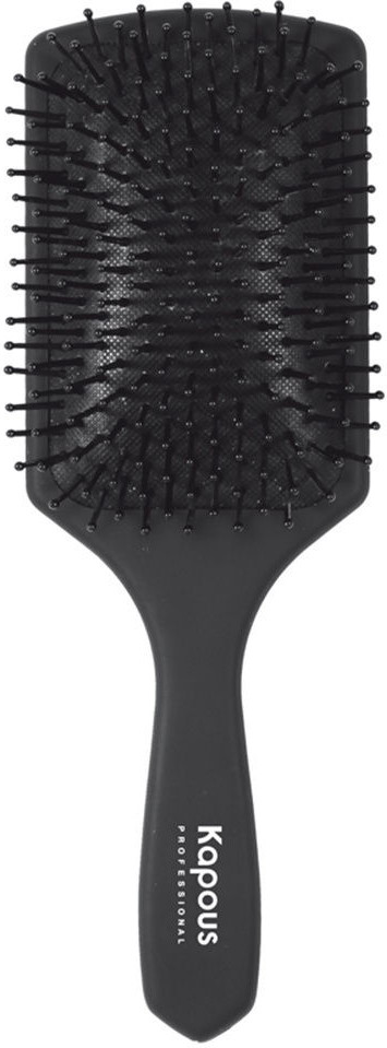 Щетка для волос широкая с покрытием | Soft Touch | Kapous Professional
