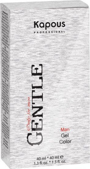 Гель-краска для мужских волос, оттенок 7.1 Тёмный блондин пепельный