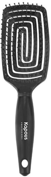 Щетка для волос массажная «Прямоугольная» | Kapous Professional