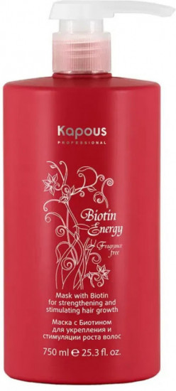 Маска для волос укрепляющая с биотином