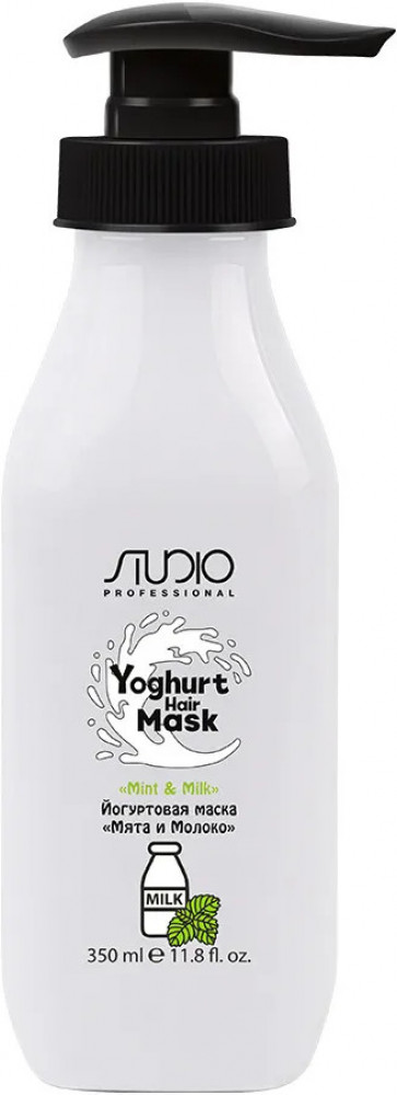 Маска для волос йогуртовая «Мята и Молоко» | Youghurt | Kapous Professional