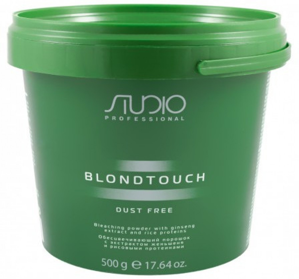 Порошок для волос обесцвечивающий с экстрактом женьшеня и рисовыми протеинами | Dust Free | Kapous Professional