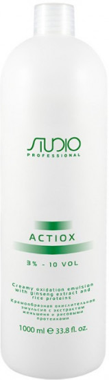 Эмульсия окислительная кремообразная с экстрактом женьшеня и рисовыми протеинами «ActiOx» 3%