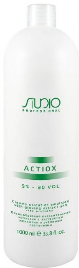 Эмульсия окислительная кремообразная с экстрактом женьшеня и рисовыми протеинами «ActiOx» 9%