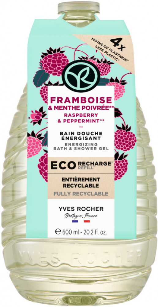 Гель для душа и ванны «Малина и Перечная Мята» | Yves Rocher