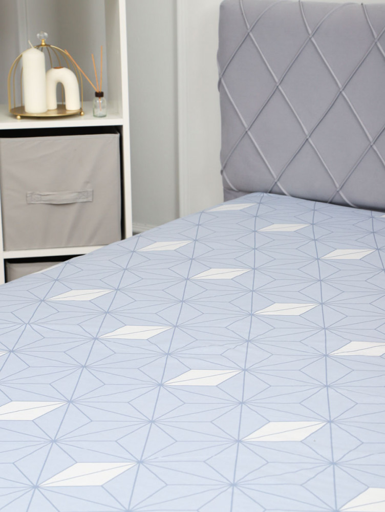 Простыня на резинке «Галактика-компаньон» | Natali