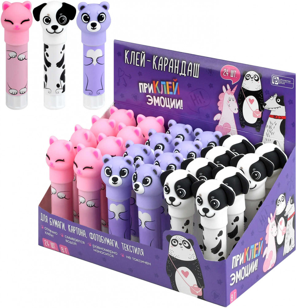 Набор клей-карандашей | Арт-братва | Феникс +