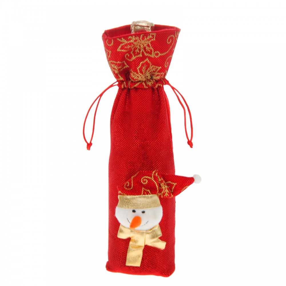 Одежда на бутылку «Снеговичок» | Страна Карнавалия