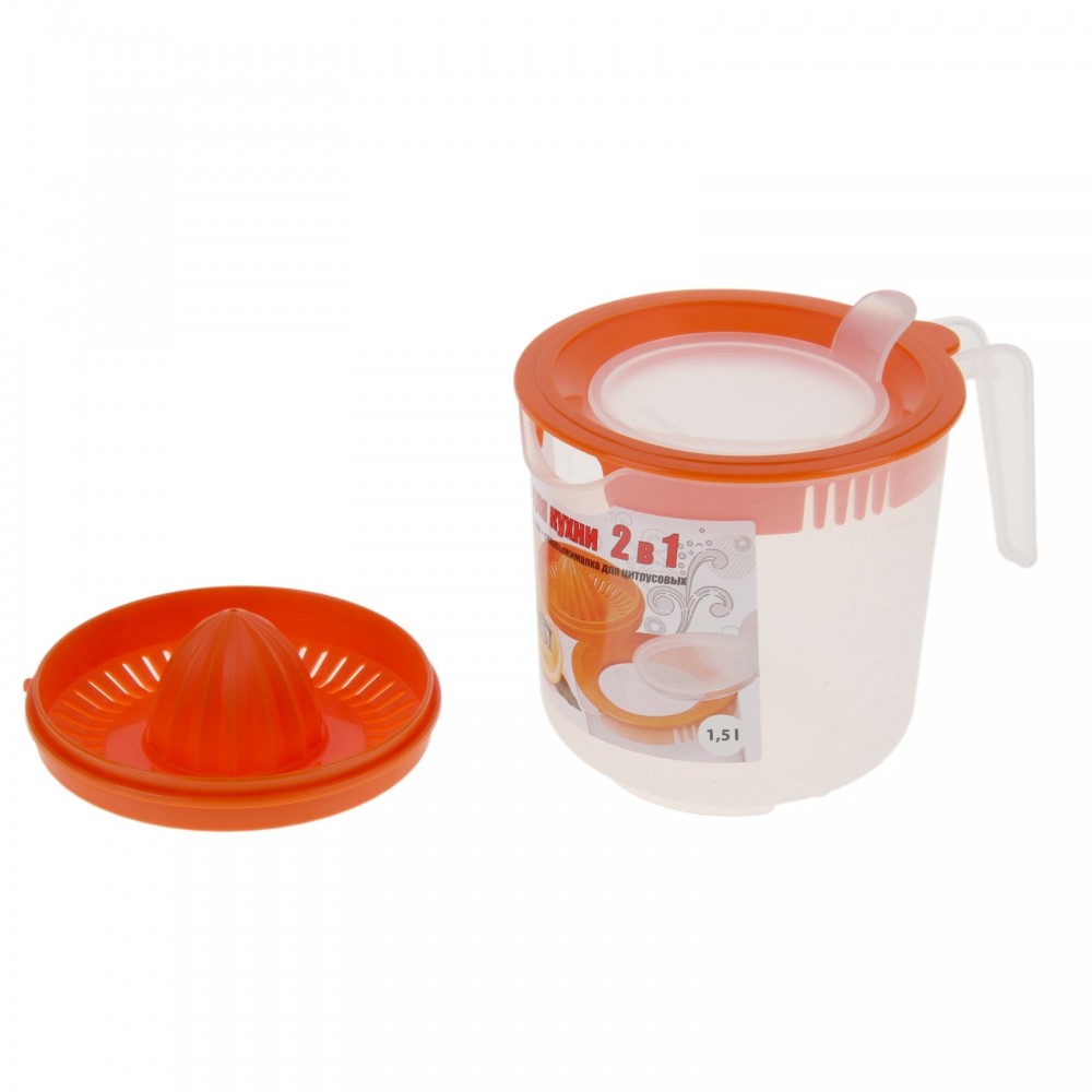 Миска для миксера + соковыжималка, мандарин | Berossi