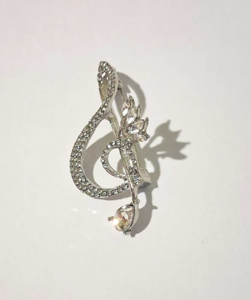 Брошь «Скрипичный ключ»