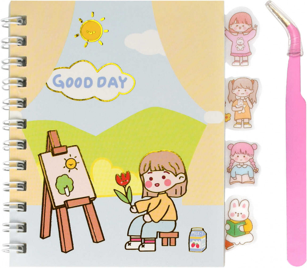 Набор наклеек в блокноте «Рисование» | Феникс +