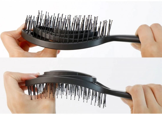 Многофункциональная щётка с двойной антистатической щетиной «Multi Effect Hair Brush»