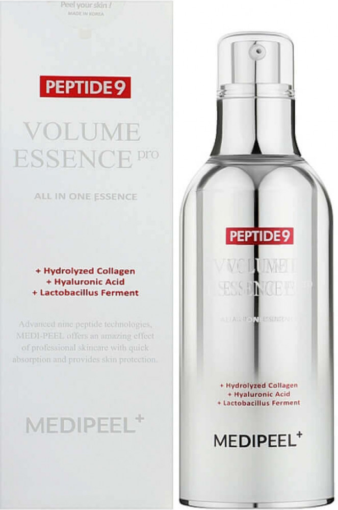 Кислородная эссенция для упругости кожи с пептидами «Peptide 9 Volume All In One Essence» | PRO | Medi Peel