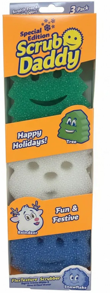 Губки «Winter 3 pack» | Scrub Daddy