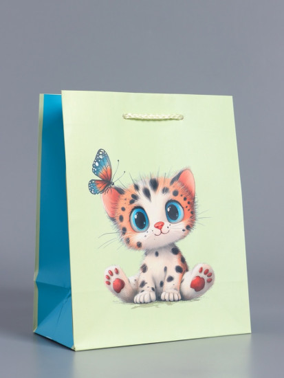 Пакет подарочный «Маленький котенок»