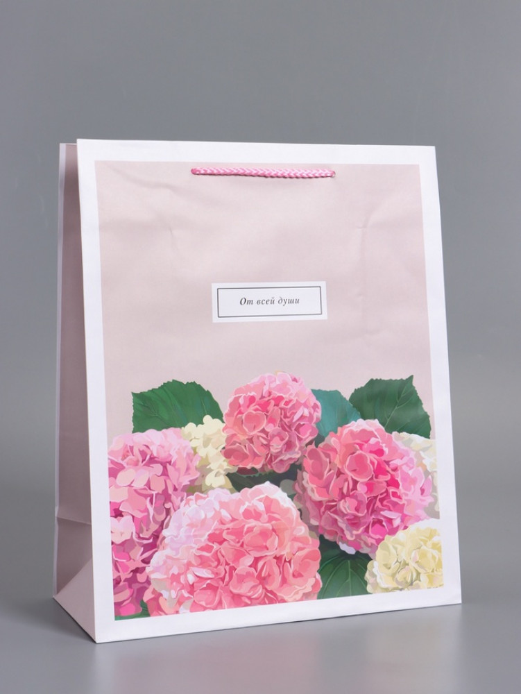 Пакет подарочный «От всей души»